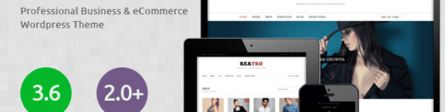 Reatro 多用途 WooCommerce WordPress 網站版型主題