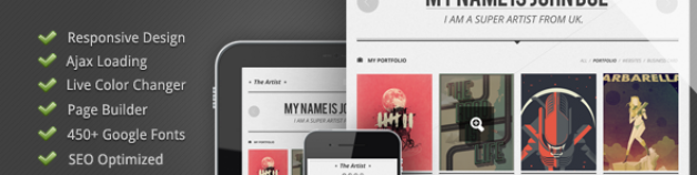 這位藝術家——清潔響應組合的主題