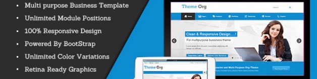 Theme-Org -響應多用逐浪的主題