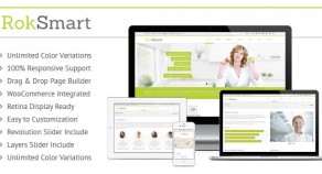 RokSmart – 響應式技術MultiPurpose WordPress 網站版型主題