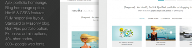 賽前-響應,AJAX,Html5,投資組合的主題