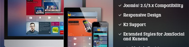 JSN地鐵-響應逐浪創意模板