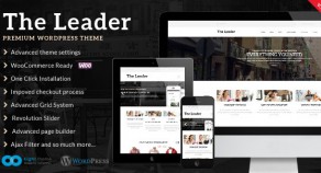 The Leader – Ecommerce 響應式技術M-Purpose 網站版型主題