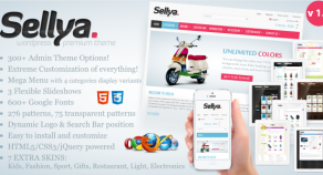 Sellya – 響應式技術WooCommerce 網站版型主題