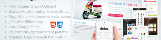 Sellya – 響應式技術WooCommerce 網站版型主題