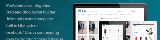 uShop – 響應式技術視網膜螢幕技術 WooCommerce 網站版型主題