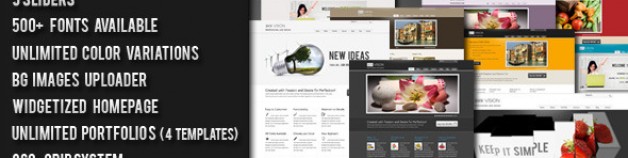 PureVISION WordPress 網站版型主題