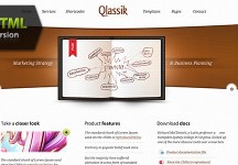 Qlassik -公司業務HTML模板