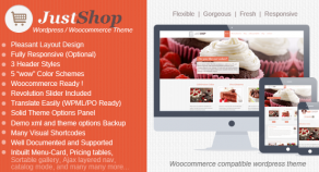 Justshop – Cake,Bakery,Drinks Shop WordPress 網站版型主題