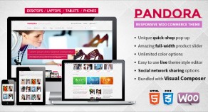 P與ora — 響應式技術WooCommerce HTML5 網站版型主題