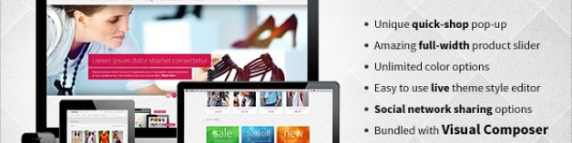 P與ora — 響應式技術WooCommerce HTML5 網站版型主題