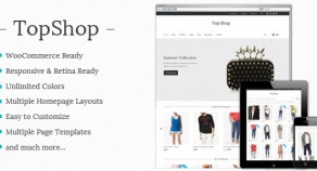 Top Shop – Multi-purpose WooCommerce 網站版型主題