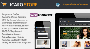Icarostore – 響應式技術WooCommerce 網站版型主題
