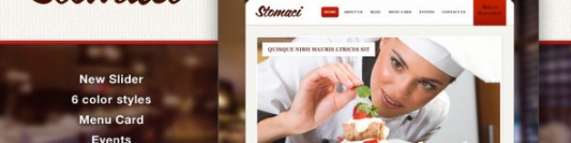 Stomaci——餐廳和咖啡館的WordPress主題