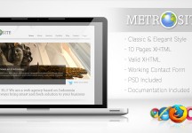 Metrosite -經典商業模板