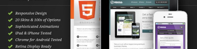 Nexus – 響應式技術企業商務 WordPress 網站版型主題