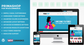 PrimaShop – Clean WooCommerce WordPress 網站版型主題