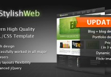 StylishWeb |現代高品質的HTML / CSS模板