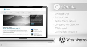 Centita – Minimalist 企業商務 WordPress 網站版型主題