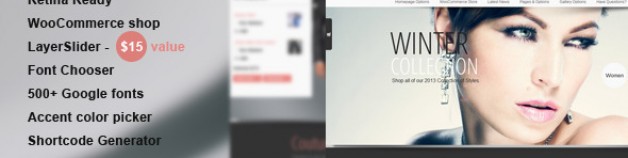 Couture WordPress WooCommerce 網站版型主題