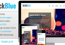 BlackBlue -響應的多用途模板