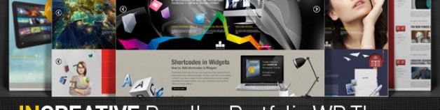 INCREATIVE創意和獨特的WordPress主題