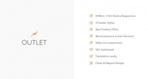 Outlet – 多用途 WooCommerce 網站版型主題