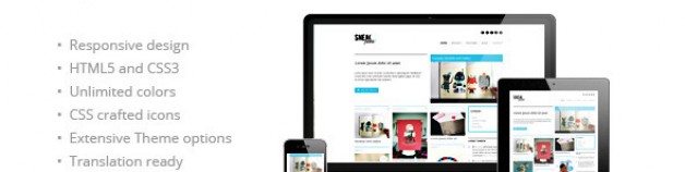 Sneakpeek WordPress主題創意組合