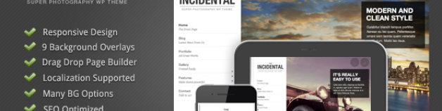 偶然的——高類攝影WP主題