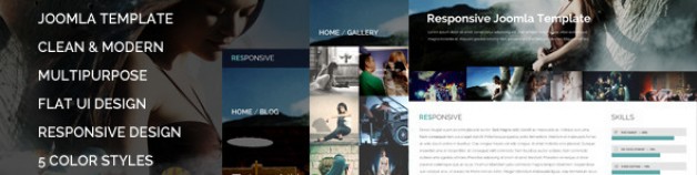 響應-多用Joomla模板
