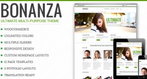 Bonanza – 響應式技術多用途 WordPress 網站版型主題