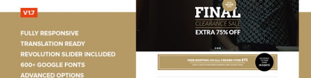 The Retailer – 視網膜螢幕技術 響應式技術WooCommerce 網站版型主題