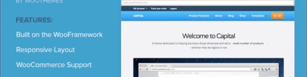 Capital WooCommerce 網站版型主題