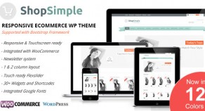 Shopsimple – 響應式技術eCommerce WordPress 網站版型主題