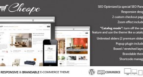 Cheope Shop – Flexible e-Commerce 網站版型主題