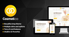 Cosmetico – 響應式技術eCommerce WordPress 網站版型主題