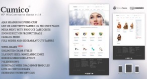 Cumico WordPress eCommerce 網站版型主題