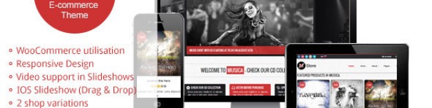 Musica – 響應式技術WordPress WooCommerce 網站版型主題