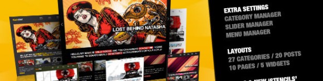 羅克韋爾-組合&博客WordPress主題