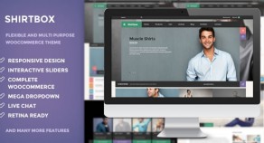 Shirtbox – Flat Woocommerce 多用途 網站版型主題