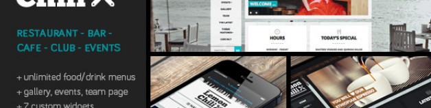 LemonChili -溢價WordPress主題餐廳