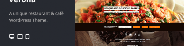 維羅納Restaurant&Cafe響應WordPress主題