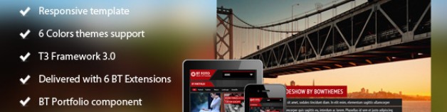 BT攝影Joomla模板