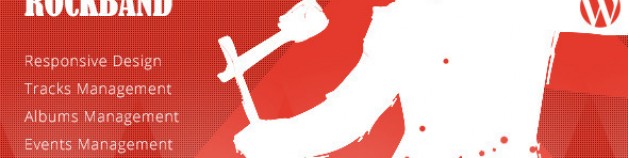 我愛搖滾樂隊——音樂樂隊WordPress主題