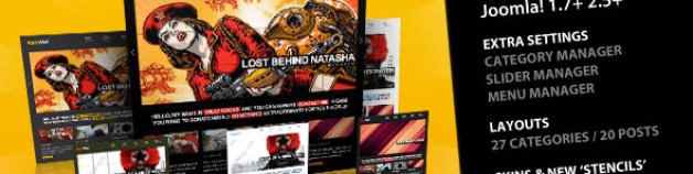 羅克韋爾- Joomla模板