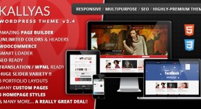 KALLYAS – 響應式技術多用途 WordPress 網站版型主題