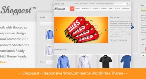 Shoppest – 響應式技術WooCommerce WordPress 網站版型主題