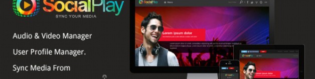 SocialPlay——媒體分享WordPress主題