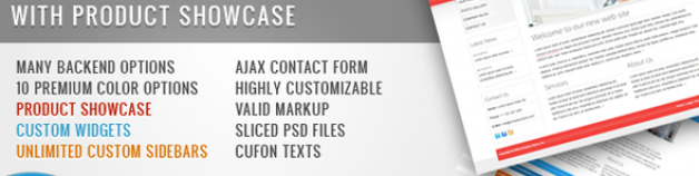 RT-網站版型主題 10 / 企業商務 網站版型主題 10 in 1 For WordPress