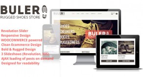Buler – A Rugged Ecommerce / WooCommerce 網站版型主題